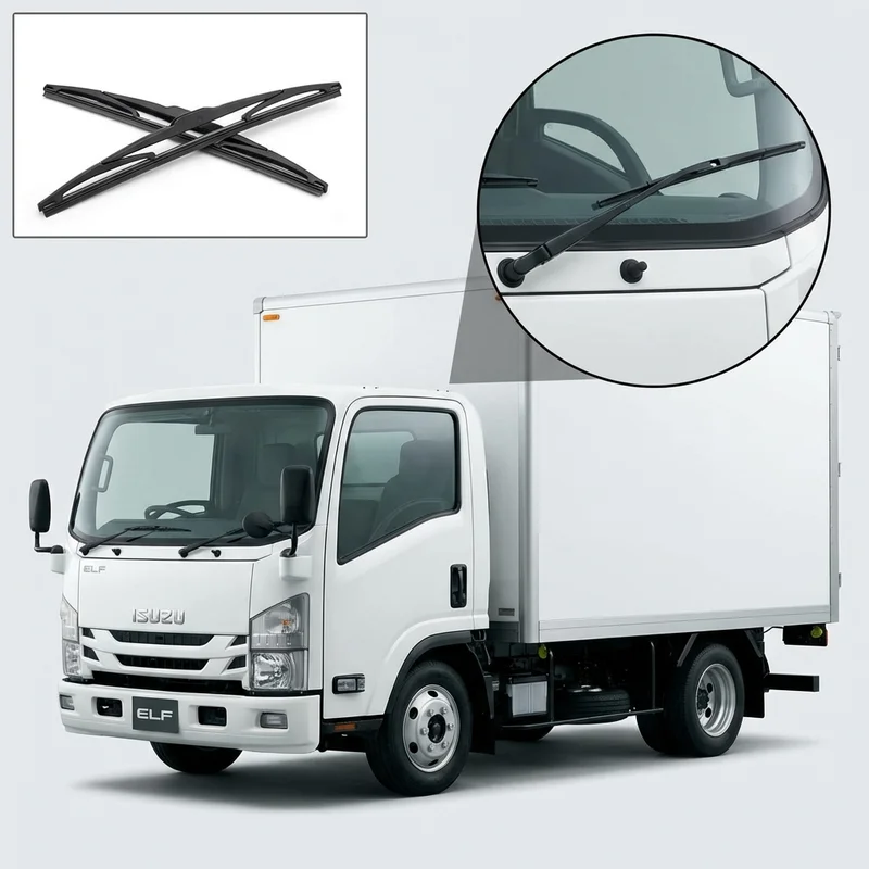 Driver Side Wiper Blade for Isuzu ELF 200 (2019 - 2020) - 1